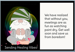 Healing Vibes Get Well Soon GIF