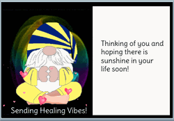 Healing Vibes Hoping Theres Sunshine In Your Life GIF