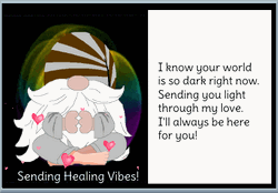 Healing Vibes Sending You Light Through My Love GIF