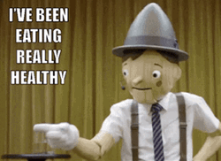 Health Conscious Pinocchio GIF