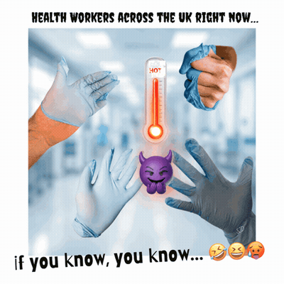 Health Workers Across The Uk Right Now ... If You Know You Know ... GIF