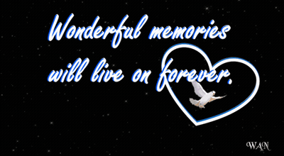 Heart And Bird Wonderful Memories GIF