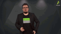 Heart Attack Guy With Glasses GIF