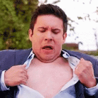 Heart Beating Exaggerated Popping Out GIF