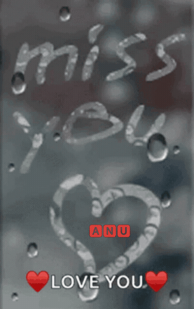 Heart Drawing Miss You GIF