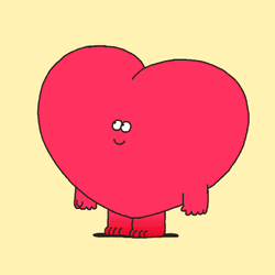 Heart Love Melting GIF