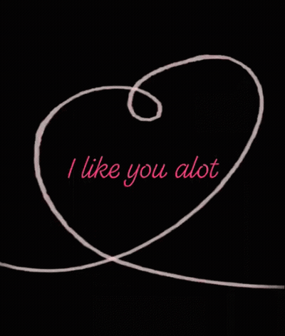 Heart Saying I Like You Alot GIF