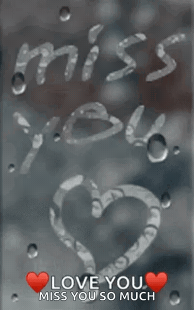 Heart Saying Love You Miss You So Much GIF