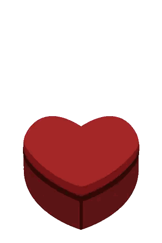Heart Shaped Box With Diamond Ring Sticker