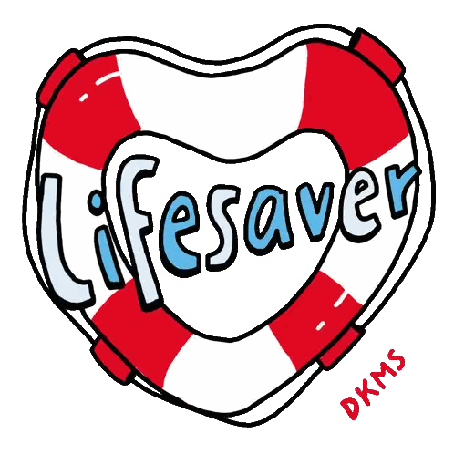 Heart Shaped Lifesaver Preserver Sticker