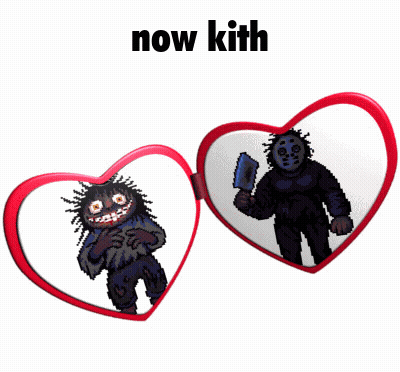 Heart Shaped Mirrors Now Kith GIF
