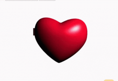 Heart-Shaped Pixel Art Sheep GIF