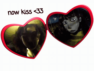Heart-Shaped Sunglasses Now Kiss 33 GIF