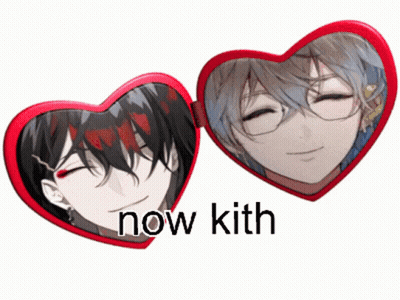 Heart Shaped Sunglasses Saying Now Kith GIF