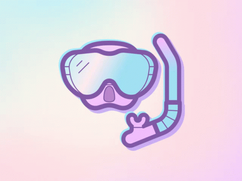 Heart-Shaped Sunglasses With Blue Frame GIF