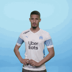 Heart Sign Willliam Saliba GIF