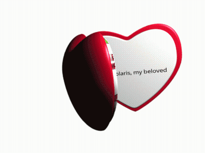 Heart With Barry Polaris GIF