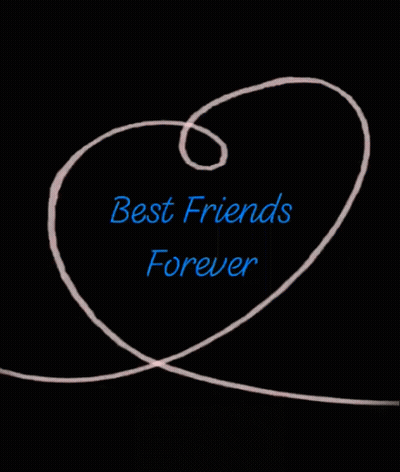Heart With Best Friends Forever GIF