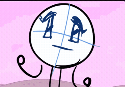 Heart With Face And Target GIF