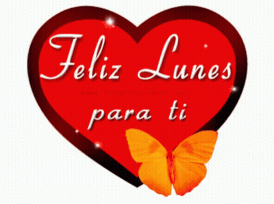 Heart With Feliz Lunes Para Ti GIF