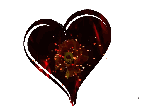 Heart With Flower Sticker