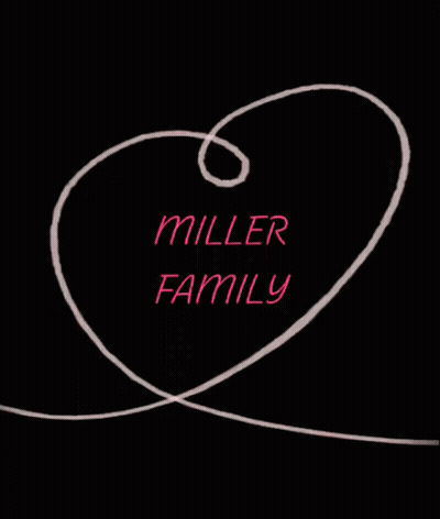 Heart With Miller Family GIF