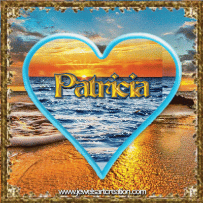 Heart With Name Patricia GIF