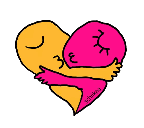 Heart With Schiikaa Name Sticker