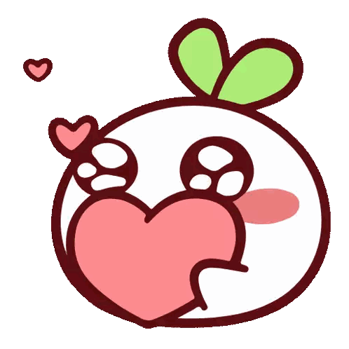 Heart With Smiley Face Sticker