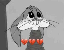 Heartbroken Bugs Bunny Cartoon GIF