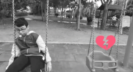 Heartbroken Heart Sadness Kid GIF