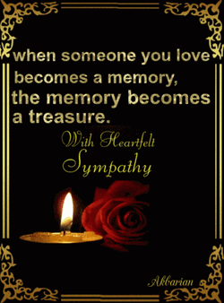 Heartfelt Sympathy Condolences GIF