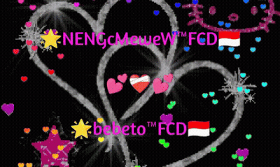 Hearts And Stars With FCD GIF