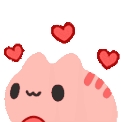 Hearts Love Sticker GIF