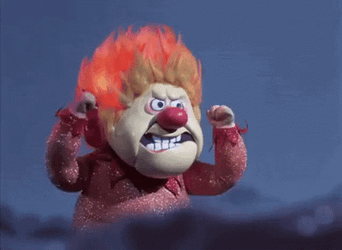 Heat Miser Looking Angry Year Without Santa Claus GIF