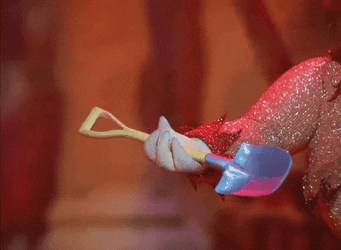 Heat Miser Melting Shovel Year Without Santa Claus GIF