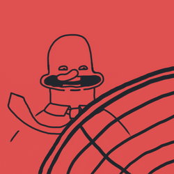 Heat Wave Funny Cartoon Distorted Face GIF