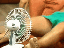Heat Wave Man Sweating GIF