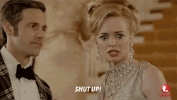 Heather Graham Shut Up GIF