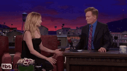 Heather Graham The Tonight Show Conan O'Brien GIF