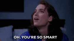Heathers Winona Ryder You're So Smart GIF