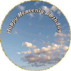 Heavenly Birthday Sticker GIF