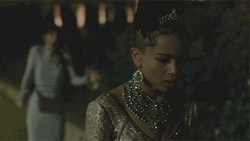 Heavy Breathing Zoe Kravitz GIF