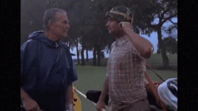 Heavy Rain Golf GIF