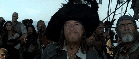 Hector Barbossa Agree To Jack Sparrow GIF
