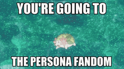 Hedgehog You're Going To The Persona Fandom GIF