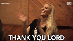 Heidi Montag Thank You Jesus Lord Pray Hands GIF