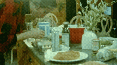 Heinz Ketchup Bottle Next To Plate GIF