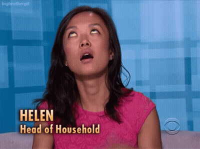 Helen Head Of Household Making Funny Face GIF