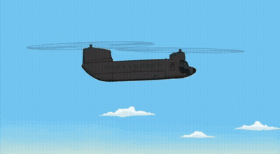 Helicopter Carrying Boat In Water GIF